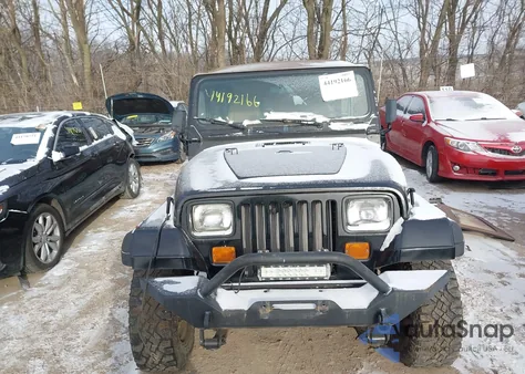 1992 Jeep Wrangler / Yj S from USA, damaged, VIN 2J4FY19P3NJ512253